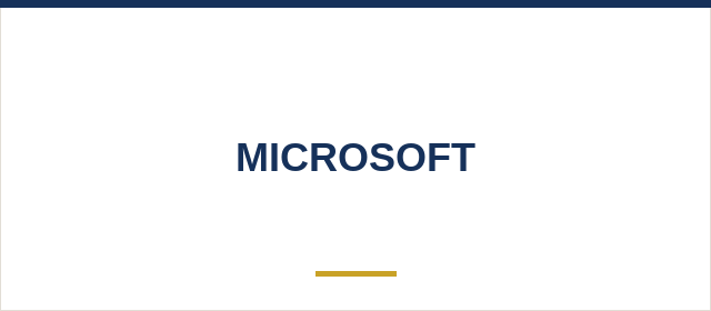 Microsoft