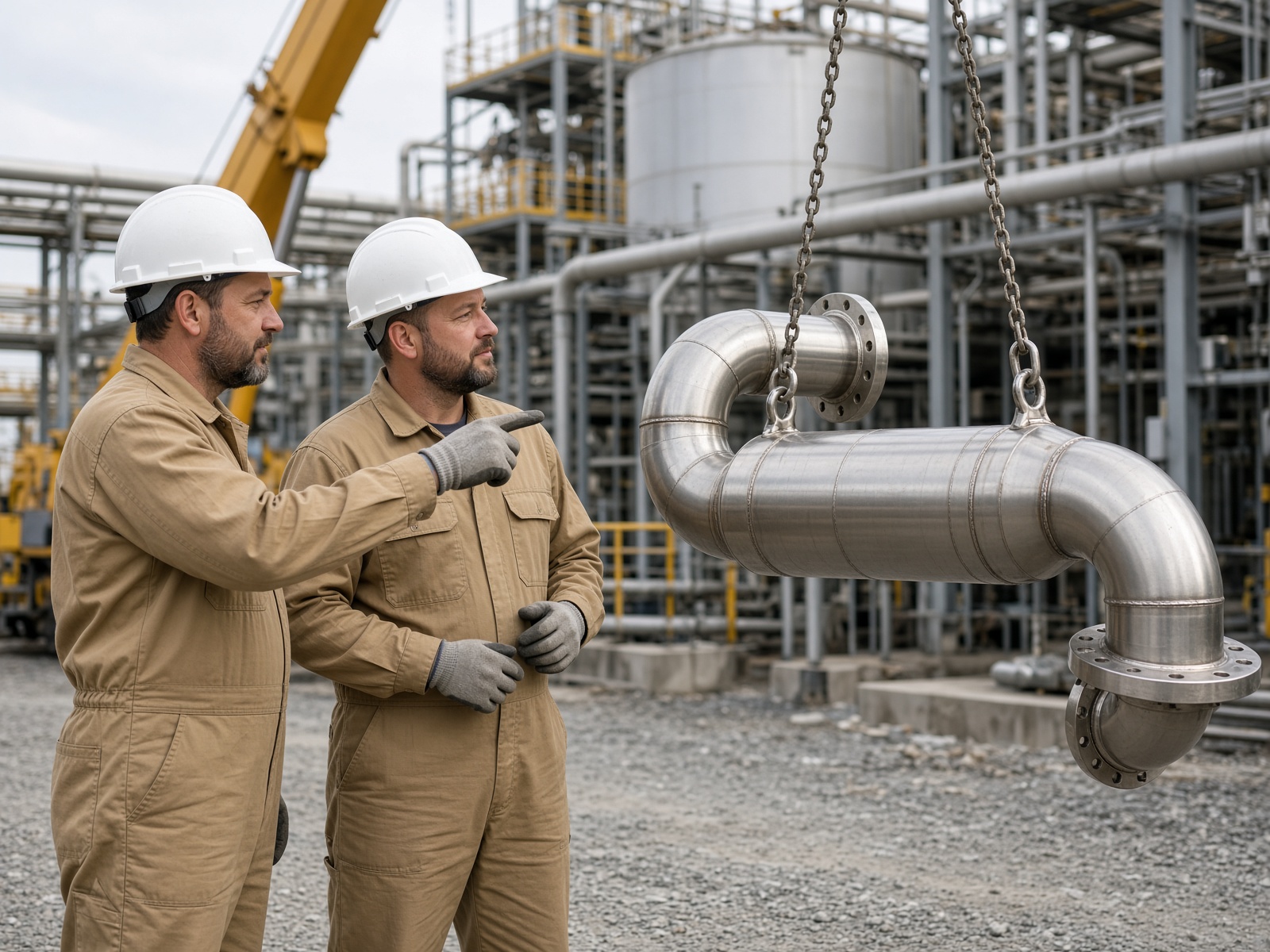 White-collar collage: construction management, project management, PT and outdoor inspection.